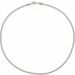 3.2 mm Stainless Steel Diamond-Cut Curb Chain