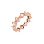 Bezel-Set Eternity Band