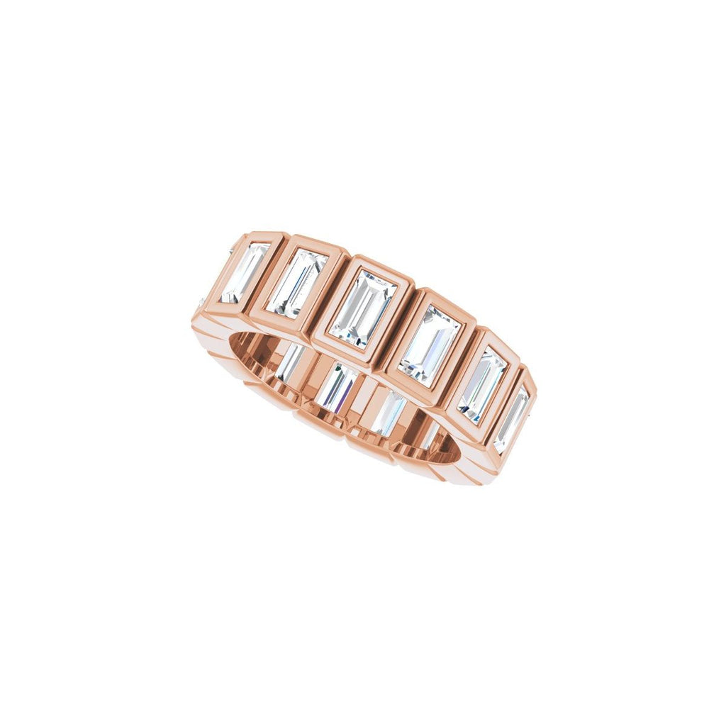 Bezel-Set Eternity Band