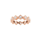 Bezel-Set Eternity Band