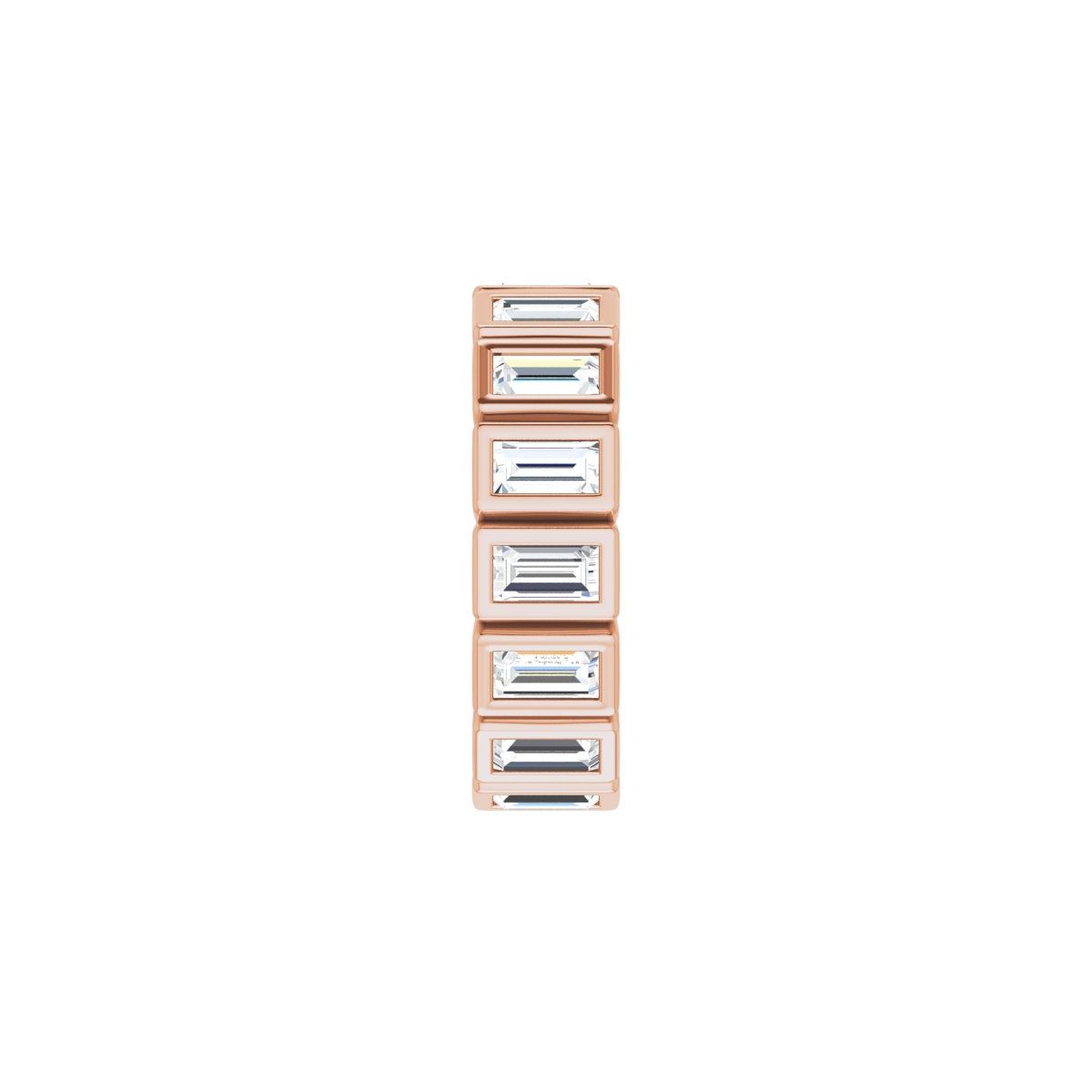 Bezel-Set Eternity Band