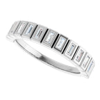 Bezel-Set Anniversary Band