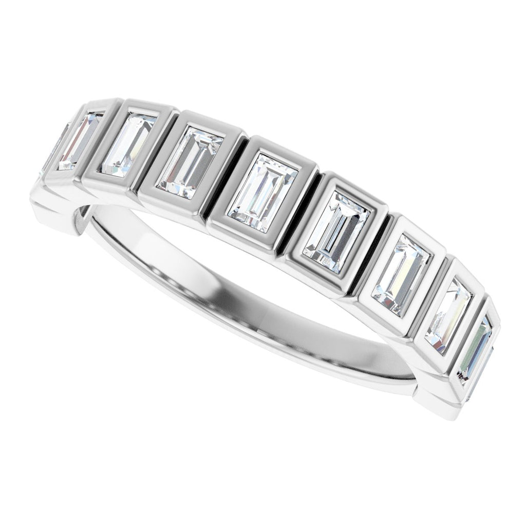 Bezel-Set Anniversary Band