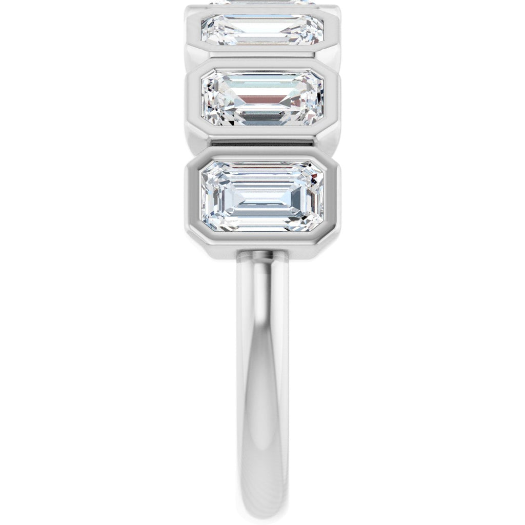 Bezel-Set Anniversary Band