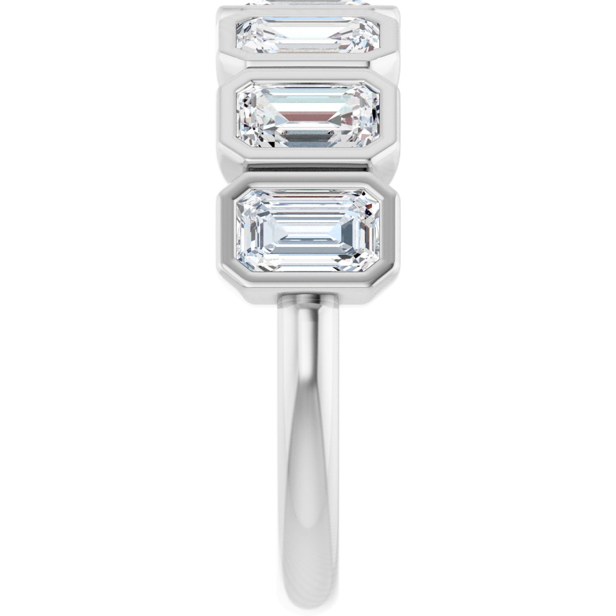 Bezel-Set Anniversary Band