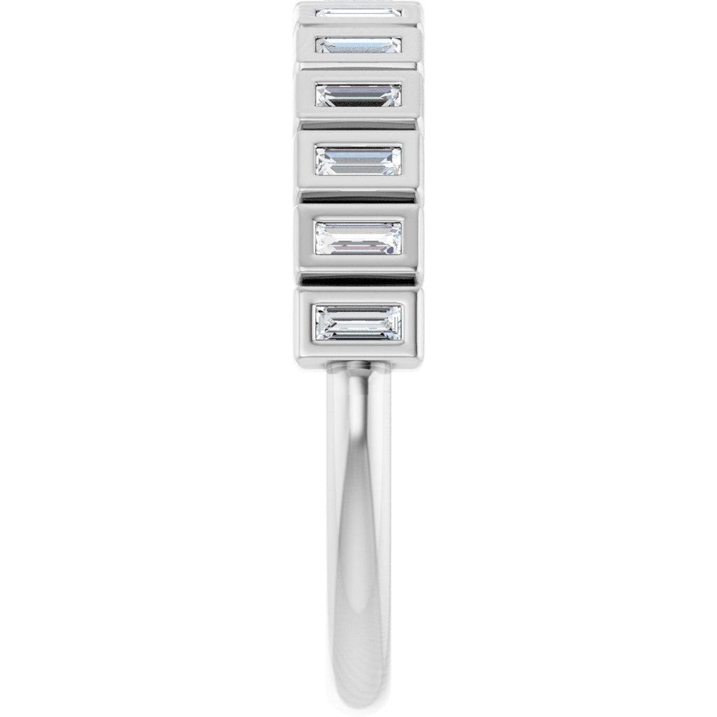 Bezel-Set Anniversary Band