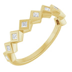 Bezel-Set Anniversary Band
