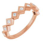 Bezel-Set Anniversary Band