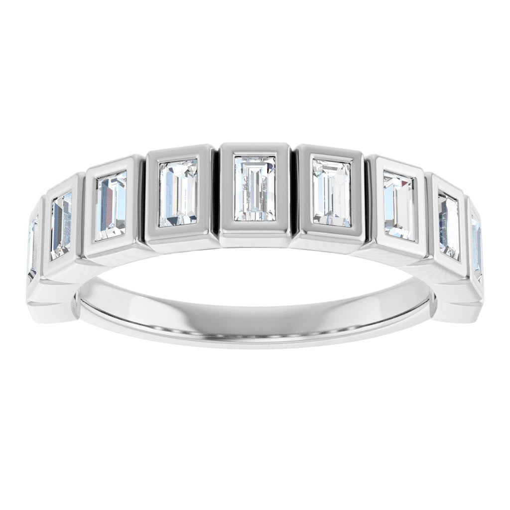 Bezel-Set Anniversary Band