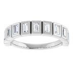 Bezel-Set Anniversary Band