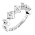 Bezel-Set Anniversary Band