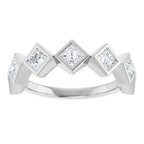 Bezel-Set Anniversary Band
