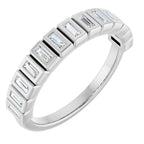 Bezel-Set Anniversary Band