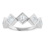 Bezel-Set Anniversary Band