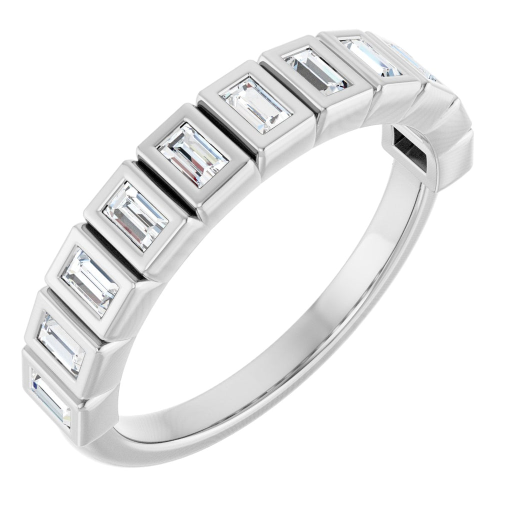 Bezel-Set Anniversary Band