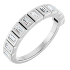 Bezel-Set Anniversary Band