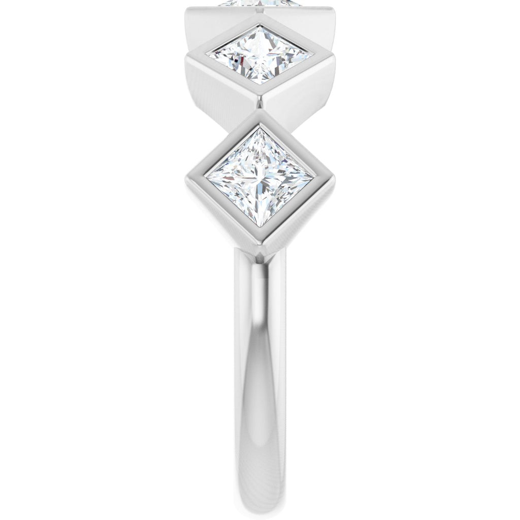 Bezel-Set Anniversary Band