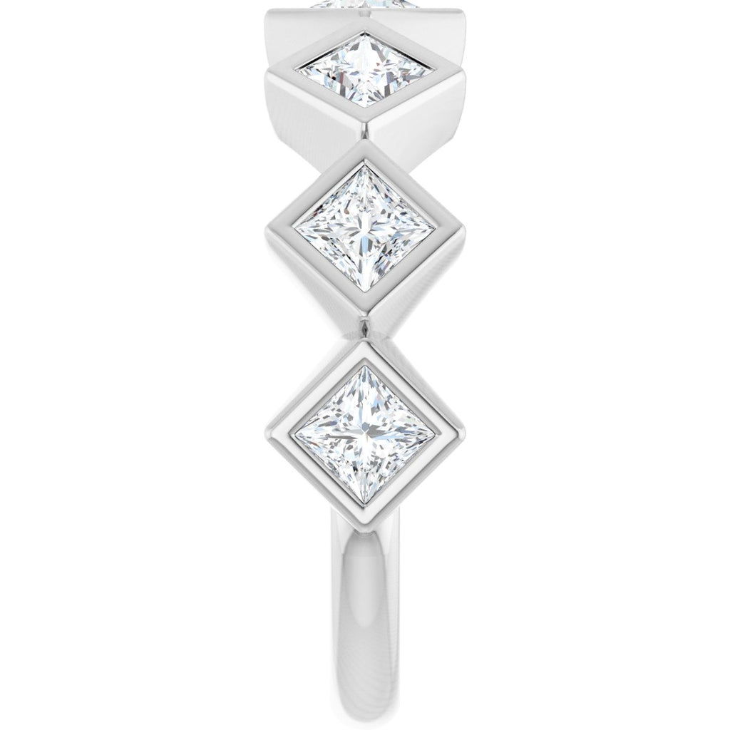 Bezel-Set Anniversary Band
