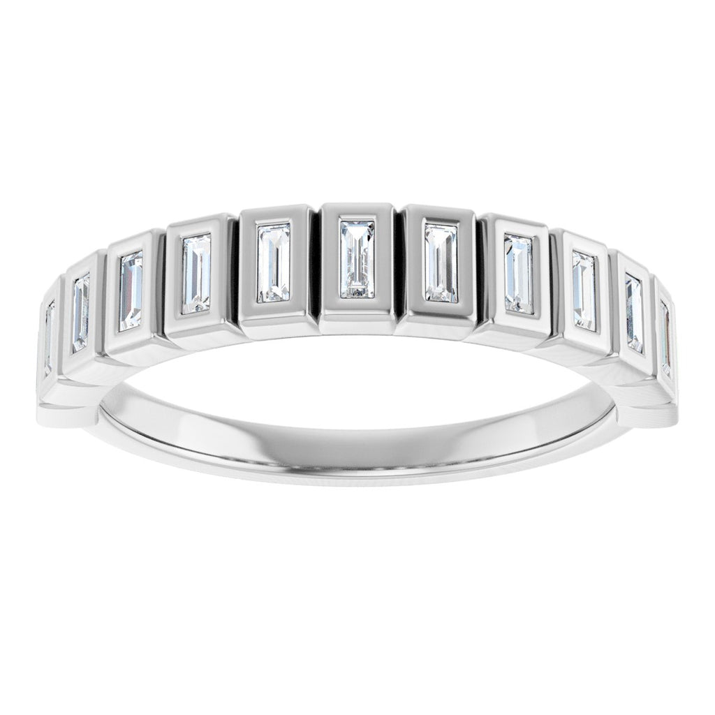 Bezel-Set Anniversary Band