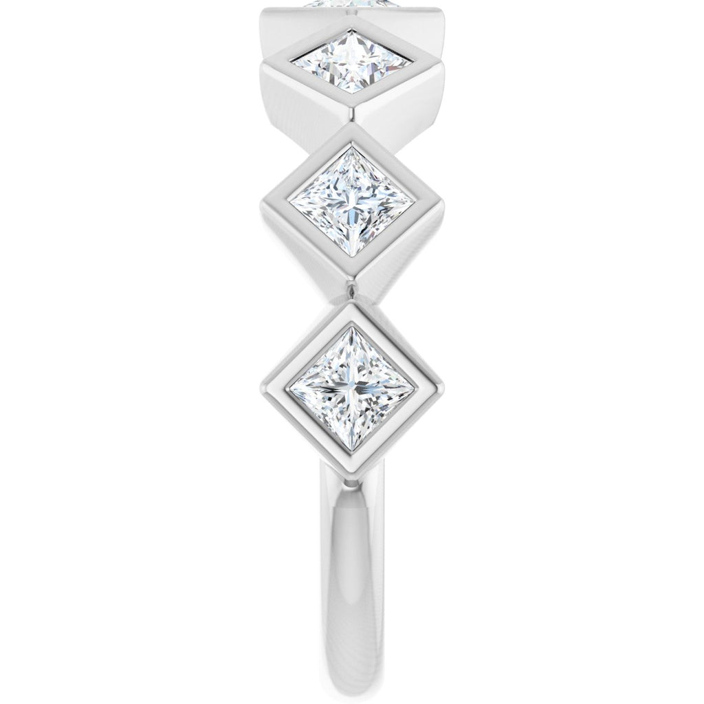 Bezel-Set Anniversary Band
