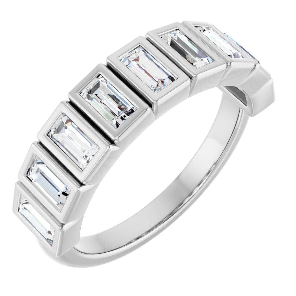 Bezel-Set Anniversary Band
