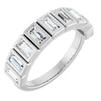 Bezel-Set Anniversary Band