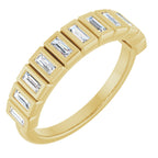 Bezel-Set Anniversary Band