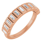 Bezel-Set Anniversary Band