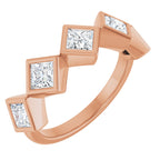 Bezel-Set Anniversary Band