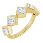 Bezel-Set Anniversary Band