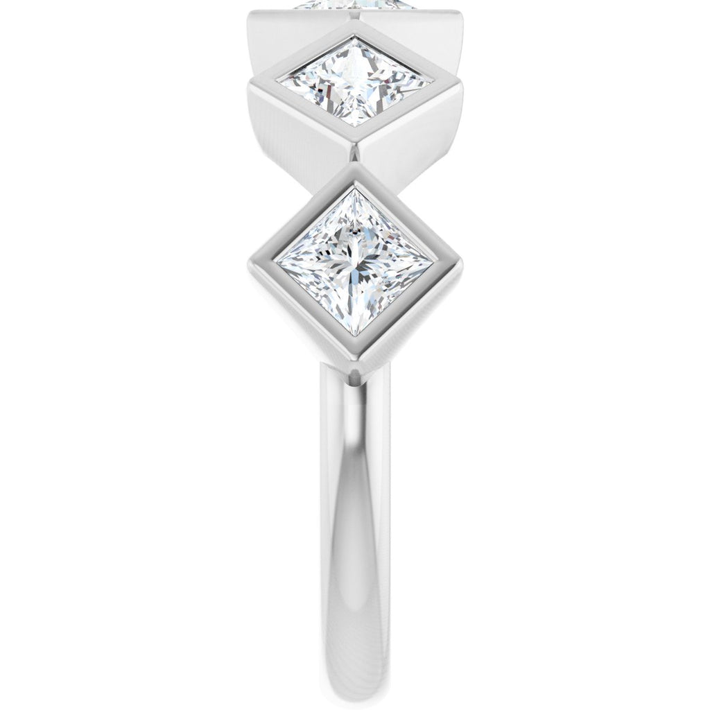 Bezel-Set Anniversary Band
