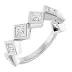 Bezel-Set Anniversary Band