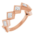Bezel-Set Anniversary Band