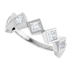 Bezel-Set Anniversary Band