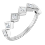 Bezel-Set Anniversary Band