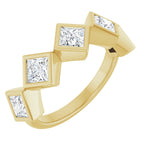 Bezel-Set Anniversary Band