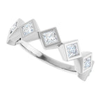 Bezel-Set Anniversary Band
