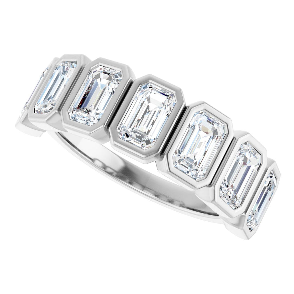 Bezel-Set Anniversary Band
