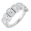 Bezel-Set Anniversary Band