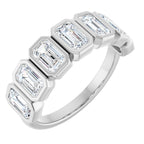 Bezel-Set Anniversary Band