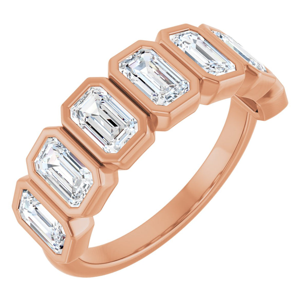 Bezel-Set Anniversary Band
