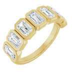 Bezel-Set Anniversary Band