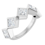 Bezel-Set Anniversary Band