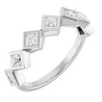 Bezel-Set Anniversary Band