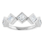 Bezel-Set Anniversary Band