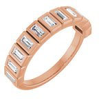 Bezel-Set Anniversary Band
