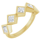 Bezel-Set Anniversary Band
