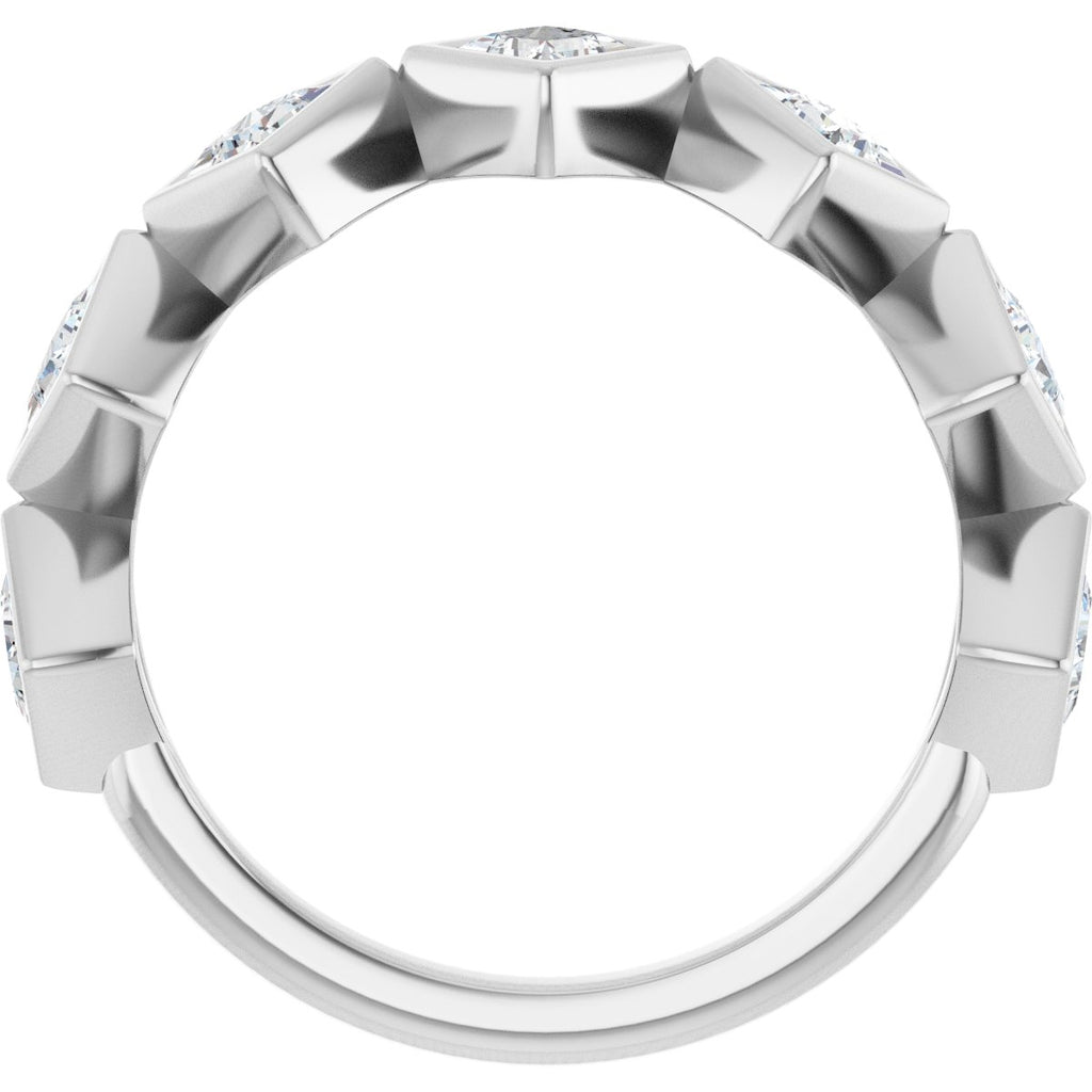 Bezel-Set Anniversary Band