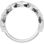 Bezel-Set Anniversary Band