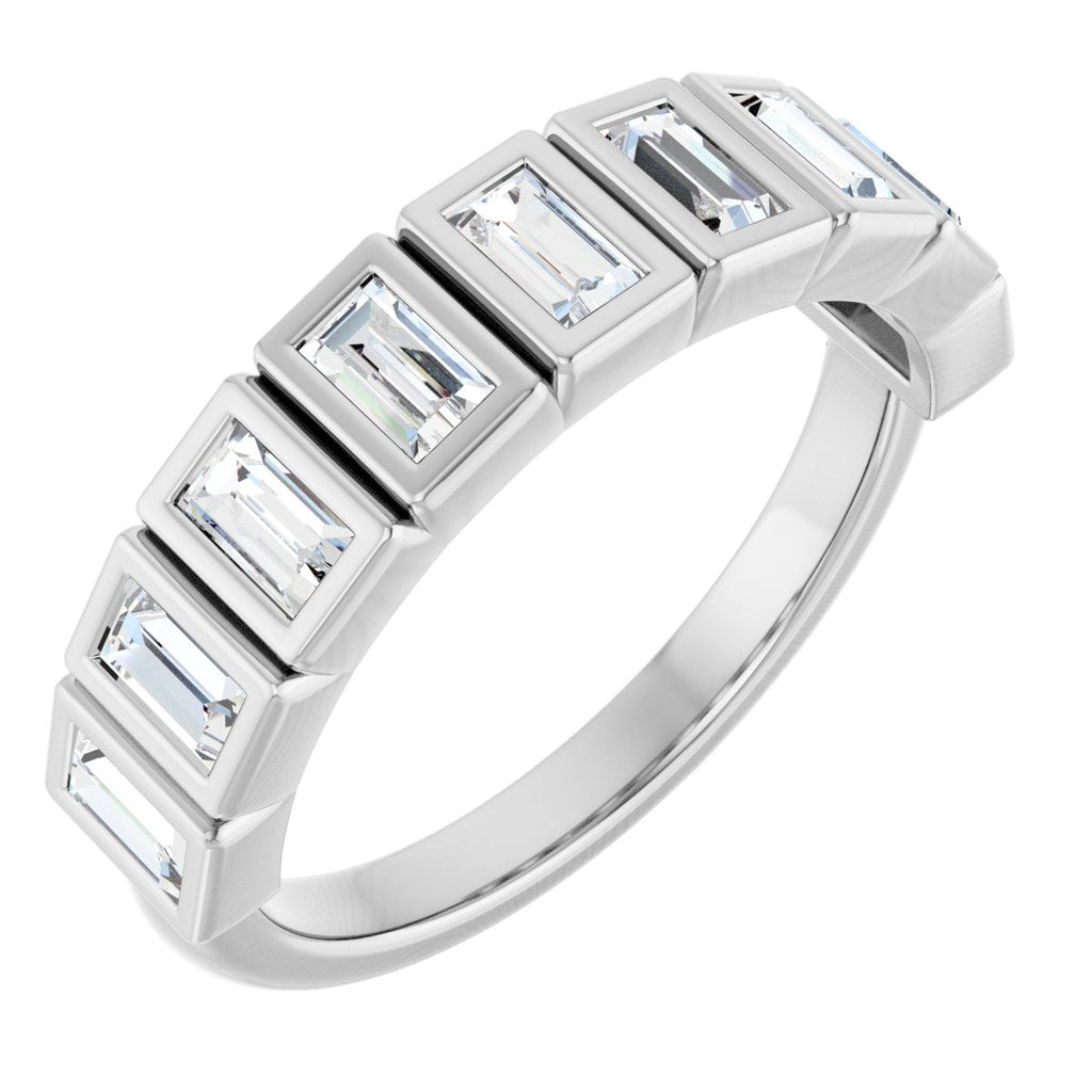 Bezel-Set Anniversary Band